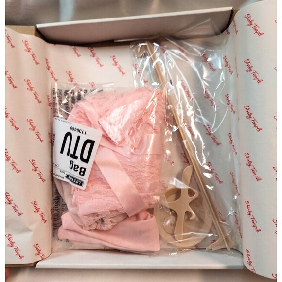 SHIRLEY TEMPLE DRESS UP DOLL OUTFIT "Little Princess Victorian Party Dress" vtg - Picture 3 of 5